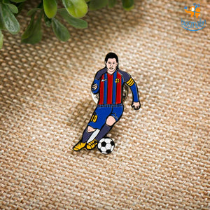 Lionel Messi Argentina Soccer Enamel Pin