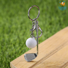 Load image into Gallery viewer, Metallic Golf Keychain
