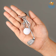 Load image into Gallery viewer, Metallic Golf Keychain
