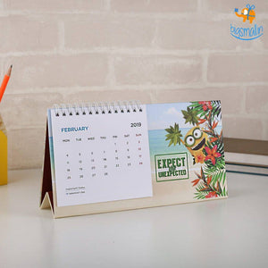 Minions Table Calendar 2019