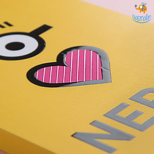 Minion Love Nerds Notebook