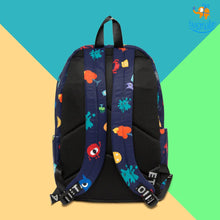 Load image into Gallery viewer, Monster Doodle Backpack
