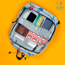 Load image into Gallery viewer, Monster Doodle Backpack
