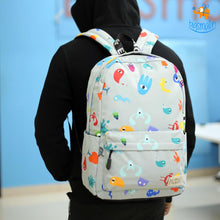 Load image into Gallery viewer, Monster Doodle Backpack
