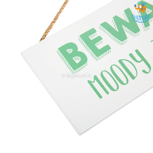Moody Teenager Alert Hanging Board