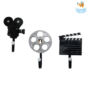 Movie Wall Mount Hooks - Set of 3
