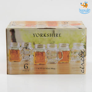 Mug Shot Glasses - Set of 6
