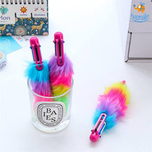 Load image into Gallery viewer, Multicolored Fur Pen - Set of 2
