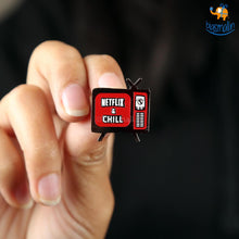 Load image into Gallery viewer, Netflix &amp; Chill Combo - Socks and Pin
