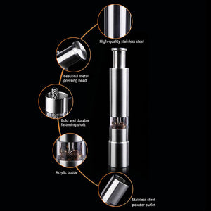 One Handed Pepper Mill