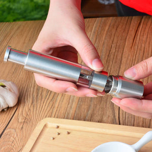 One Handed Pepper Mill