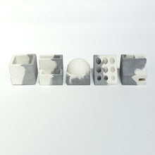 Load image into Gallery viewer, Penta Concrete Desk Organiser Box
