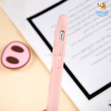 Load image into Gallery viewer, Piggy Phone Iphone Cover with Pop Socket
