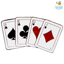 Load image into Gallery viewer, Playing Cards Lapel Pin
