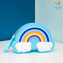 Load image into Gallery viewer, Rainbow Cloud Coin Pouch
