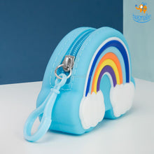 Load image into Gallery viewer, Rainbow Cloud Coin Pouch
