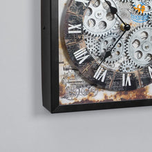 Load image into Gallery viewer, Retro Gear Wall Clock
