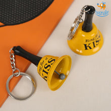 Load image into Gallery viewer, Ring For A Kiss Keychain
