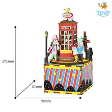 Load image into Gallery viewer, DIY Music Box Wooden Puzzle - Phone Booth
