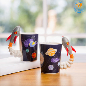 acheter Mug décoré Coll Grey Rocket en ligne