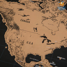 Load image into Gallery viewer, Scratch World Map
