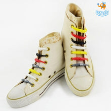Load image into Gallery viewer, No Tie Snap Shoelaces (Assorted Colors) - 12 Laces
