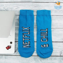 Load image into Gallery viewer, Netflix &amp; Chill Combo - Socks and Pin
