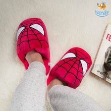 Load image into Gallery viewer, Spiderman Plush Slippers (UK 3 - 7)
