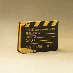 Movie Clapboard A6 Notebook With Elastic