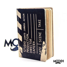 Load image into Gallery viewer, Movie Clapboard A6 Notebook With Elastic
