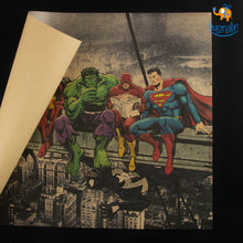 Load image into Gallery viewer, Superheroes Chilling Poster
