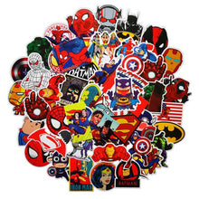 Load image into Gallery viewer, Superhero Stickers - Set of 50
