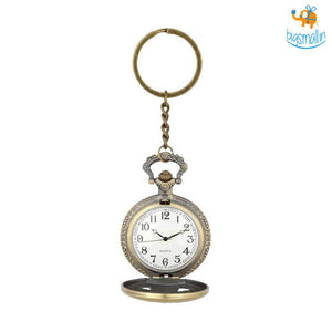 India Souvenir Pocket Watch Keychain