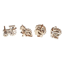 Load image into Gallery viewer, U-Fidgets Tribiks Puzzle - Set of 4
