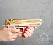 Load image into Gallery viewer, Ugears  Handgun Mechanical Puzzle
