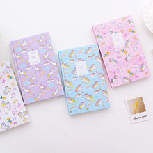 Load image into Gallery viewer, Unicorn Daily Planner Notebook
