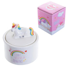 Load image into Gallery viewer, Unicorn Mini Storage with Lid
