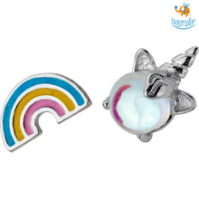 Load image into Gallery viewer, Magical Unicorn Rainbow Ear Studs
