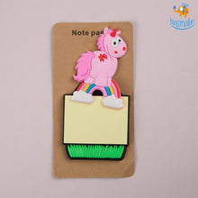 Load image into Gallery viewer, Unicorn Sticky Notes with Magnetic Back
