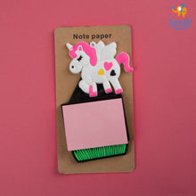 Load image into Gallery viewer, Unicorn Sticky Notes with Magnetic Back
