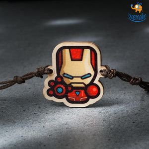 Iron Man Wooden Rakhi