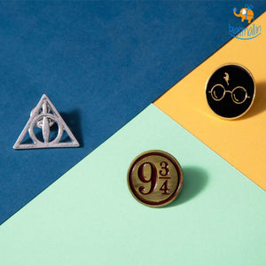 Harry Potter Classic Lapel Pins - Set of 3