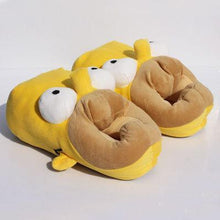 Load image into Gallery viewer, Homer Simpson Slippers
